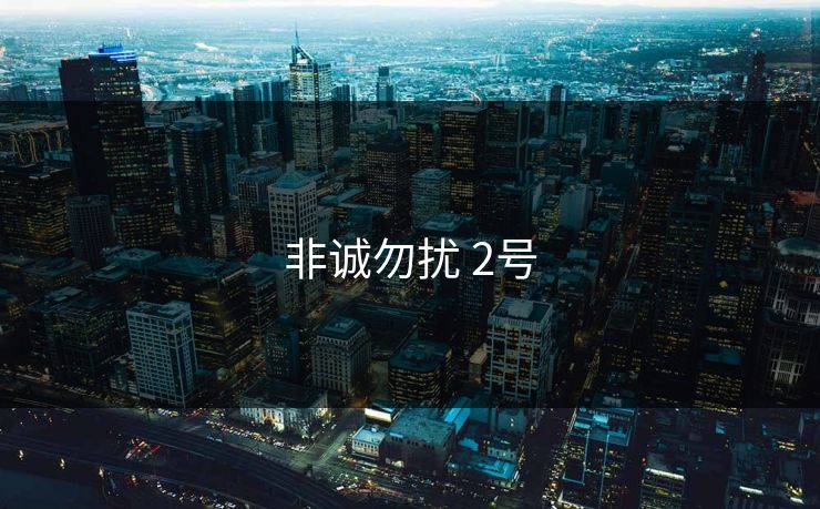 非诚勿扰 2号