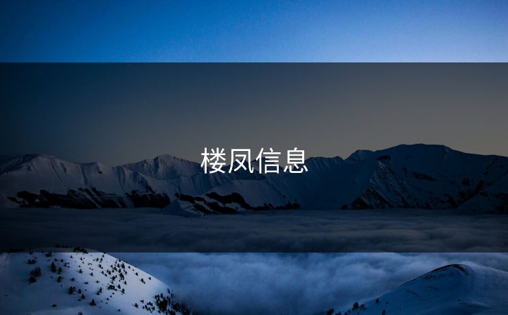 楼凤信息